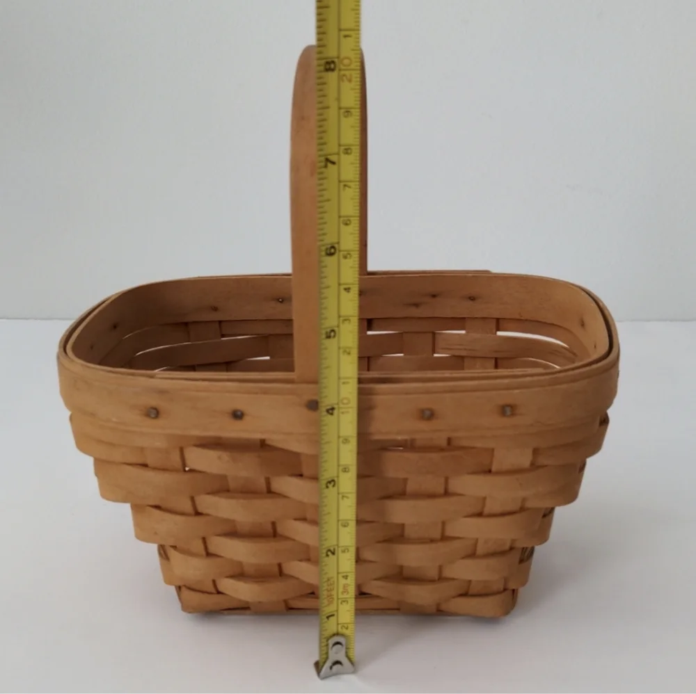 Longaberger Small Comforts Basket with Liner & Protector 2002 VTG